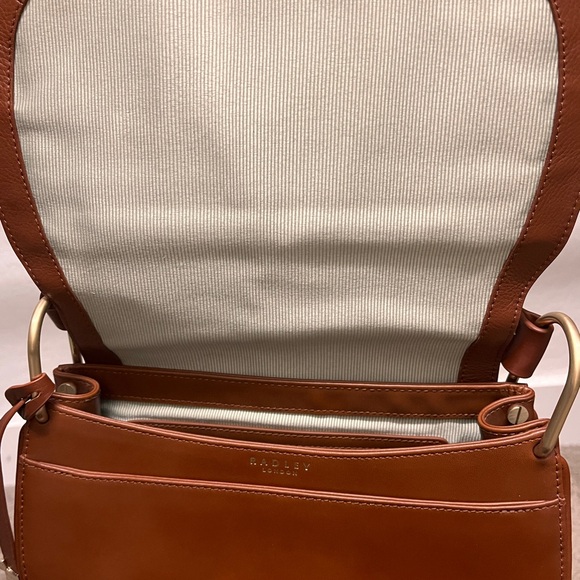 RADLEY LONDON Brown Leather Crossbody Bag - Picture 4 of 6